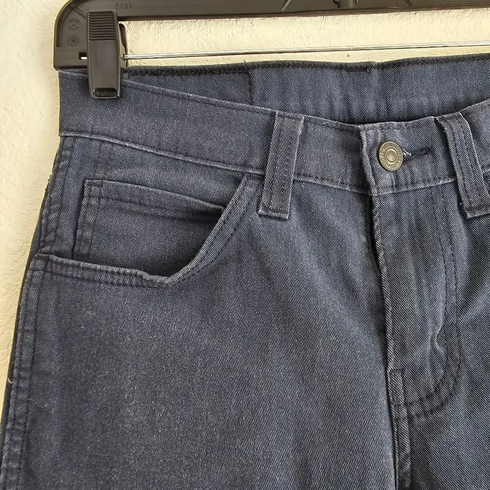 Levi's 511 Slim Fit Jeans Men's 28 X 32 Blue Grey Black 100% Cotton Black Label